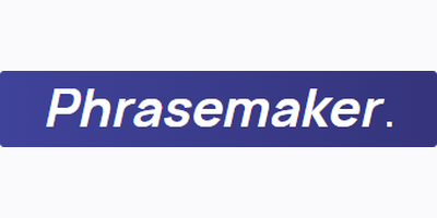 logotipo thephrasemaker